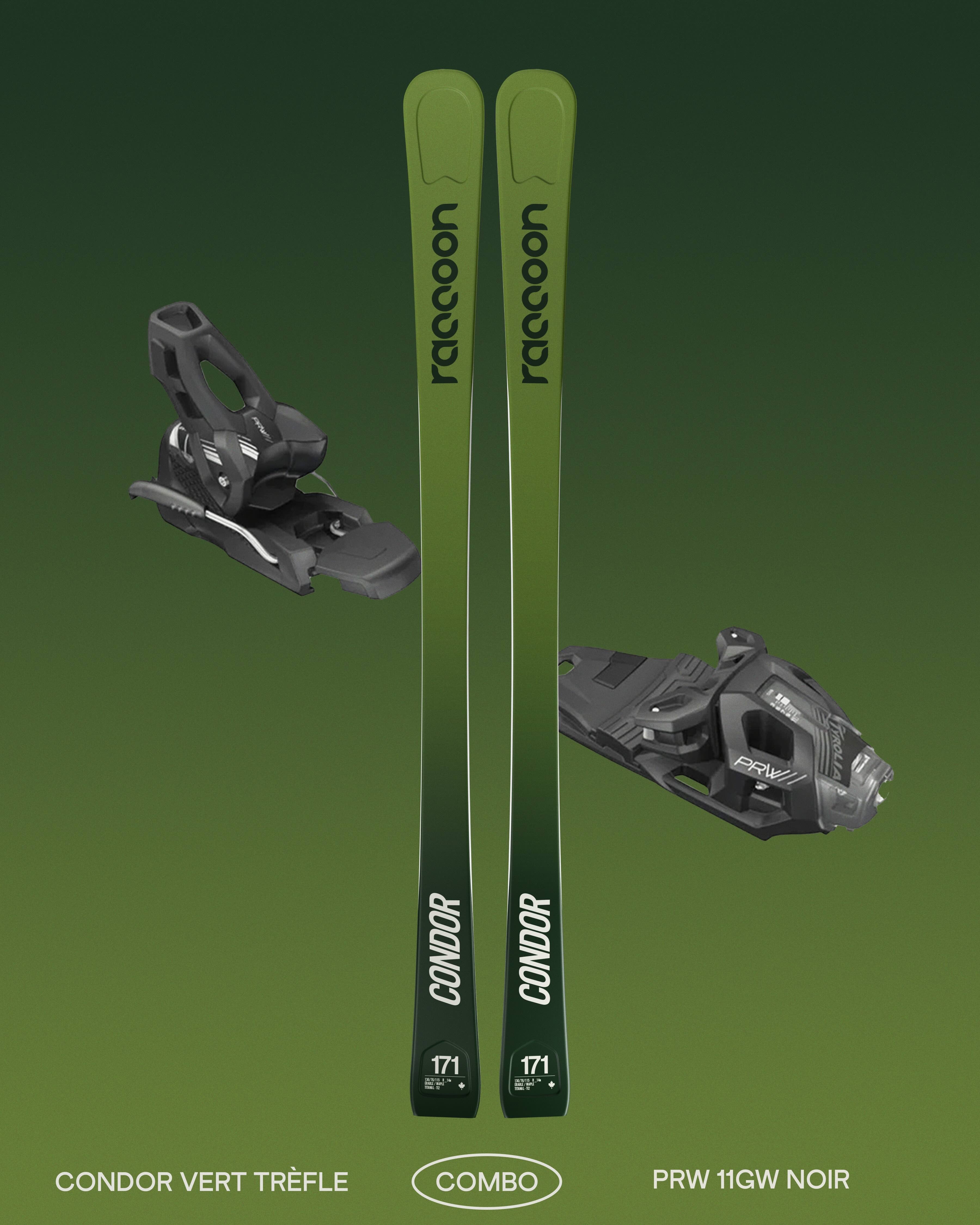 Combo - Condor Ti2 Vert Trèfle + Tyrolia - PRW 11 GW